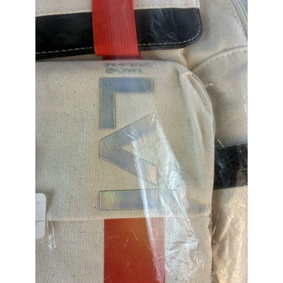 NEW Super Bowl LVI 2021 Backpack Canvas Los Angeles RAMS VS Cincinnati BENGALS - Picture 4 of 12